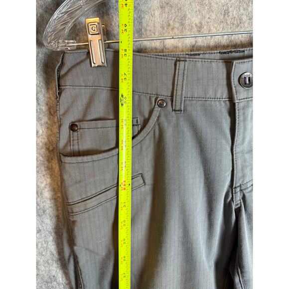 5.11 Tactical Womens Cirrus Gray Storm Ripstop Outdoor Hiking Pants - Size 4 - Picture 10 of 11